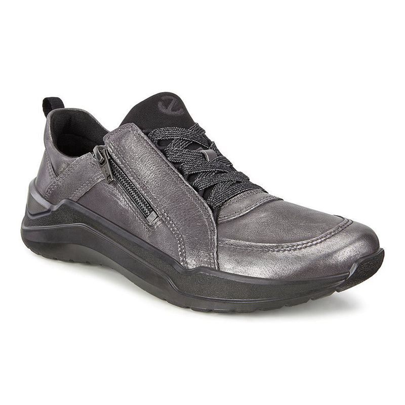 Kids Ecco Intervene - Flats Shoe Metallics - India PAIOMD064